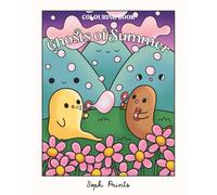 Ghosts of Summer: Cute and Relaxing Whimsical Travel Size Mini Coloring Book