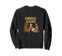 Ghoul Gang Art - Ragazza di Halloween divertente Gang Designs Cute Girls Felpa