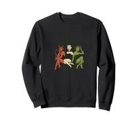 Ghoul Gang Art - Ragazza di Halloween divertente Gang Designs Cute Girls Felpa
