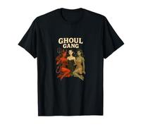 Ghoul Gang Art - Ragazza di Halloween divertente Gang Designs Cute Girls Maglietta