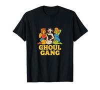 Ghoul Gang Art - Ragazza di Halloween divertente Gang Designs Cute Girls Maglietta