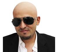 Ghoulish productions - Cappello Calvo, Colore Beige, Linea Accessori, Accessorio in Lattice Resistente, Dipinto a Mano, Halloween, Sfilata di Carnevale, Festa in Costume, Taglia Unica Adulto.