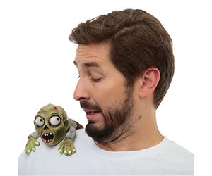 Ghoulish Productions - Compagno di spalla: Zombie, Linea compagno di spalla, Costume in lattice resistente, dipinto a mano, Halloween, sfilata di carnevale, festa in costume, taglia unica per adulti.
