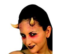 Ghoulish productions - Corna Tictic, Linea Accessori, Accessorio in Lattice Resistente, Dipinto a Mano, Halloween, Sfilata di Carnevale, Festa in Costume, Taglia Unica Adulto.