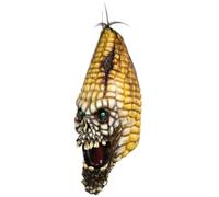 Ghoulish Productions - Costume da maschera di zucca malvagia, linea di zucca, dipinto a mano, robusto costume in lattice, Halloween, horror, sfilata di carnevale, festa in maschera, taglia adulto