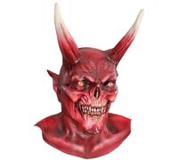 Ghoulish Productions Il Rosso Demonio Maschera Halloween Horror Spaventoso 26342