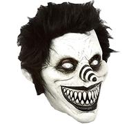 Ghoulish productions - Laughing J, Línea Creepy Pasta, Disfraz de Látex resistente, pintada a mano, Halloween, Desfile de Carnaval, Fiesta de Disfraces, Talla única adulto.