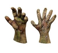 Ghoulish productions - Mani di spaventapasseri, Linea Mani e Piedi, Costume in lattice resistente, dipinto a mano, Halloween, Sfilata di Carnevale, Festa in Costume, Taglia unica per adulti.