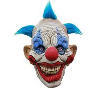 Ghoulish productions - Maschera Clown Terror Dammy, Linea Clowns, Costume in lattice resistente, dipinto a mano, Halloween, Sfilata di Carnevale, Festa in Maschera, Taglia unica.