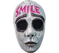 Ghoulish productions - Maschera Sorriso Neon, Linea Urban Masks, Costume in lattice resistente, Dipinto a mano, Halloween, Sfilata di Carnevale, Festa in Maschera, Taglia Unica per Adulti