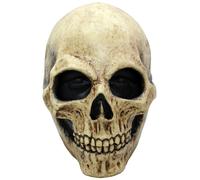 Ghoulish Productions Maschera Teschio Scheletro Beige Halloween In Lattice 26157