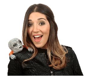 Ghoulish Productions Spalla Buddy: Alien Halloween Accessorio Spooky Fun 27825