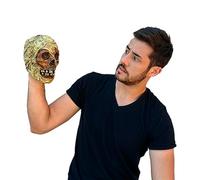 Ghoulish Productions Teschio, 12,7 cm, 100% lattice. Attenzione: non esporre al sole o al fuoco. Facile da pulire con un panno umido. Aggiungi un tocco macabro alla tua decorazione