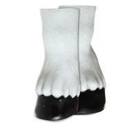 Ghoulish Productions - Zoccoli di cavallo bianchi (Mani), Linea Mani e Piedi, Costume in lattice resistente, dipinto a mano, Halloween, Sfilata di Carnevale, Festa in Costume, Taglia unica per adulti.