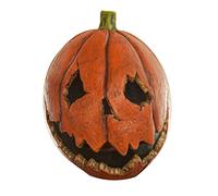 Ghoulish Productions - Zucca dell'Ultima Notte, Linea Pumpkins, Costume in lattice resistente, dipinto a mano, Halloween, Parata di Carnevale, Festa in costume, Taglia unica per adulti
