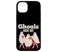 Ghouls Night Out Girls Halloween Gruppo Dolcetto o scherzetto Custodia per iPhone 14 Plus