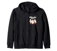 Ghouls Night out Girls Halloween Gruppo Dolcetto o Scherzetto Felpa con Cappuccio