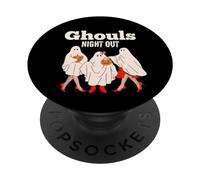 Ghouls Night Out Girls Halloween Gruppo Dolcetto o scherzetto PopSockets PopGrip Adesivo