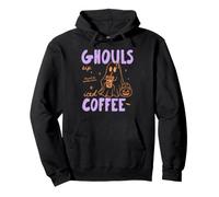 Ghouls Sip Iced Coffee Halloween Fall Autumn Coffee Lover Felpa con Cappuccio