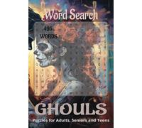 "Ghouls" themed word search book.: Book is 6 X 9 inches,110 pages with 55 Puzzles and 495 words with mostly easy to read print. Each puzzle contains ... vertically, diagonally, forward, or backward.