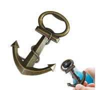 GHPKOTW 1 Apribottiglie Ad Ancoraggio Nautico, Regalo Originale Per Uomo, Con Scatola Regalo Trasparente, Ideale Per Festa Del Papà, Compleanno, Marito, Padre, Appassionati Di Nautica