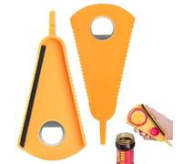 GHPKOTW 2 Pezzi Apriscatole Professionale,Multifunzione Apribottiglie, 4 in 1Apribarattoli Manuale Utensili da Cucina per Ristorante, Bar, Anziani, Donne, Bambini, Artrite Malati