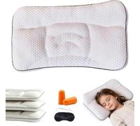GHRATSA Cuscino Posturale per Bambini, Cuscino Bambino，3-6 anni | Ergonomica, Supporto Lombare Segmentato in 5 Zone, Traspirante, Lavabile in Lavatrice, Adatto a Tutte le Stagioni