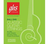 GHS 2000 Ball End Regular Classics (Black Tynex-Nylon/Phosphor Bronze) high