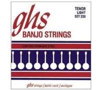GHS 210 Tenor Banjo Phosphor Bronze light Loop End