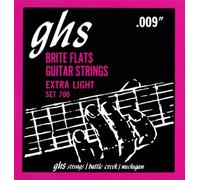 GHS 700 Extra Light, 9-42 gauge Brite Flats-Set corde per chitarra