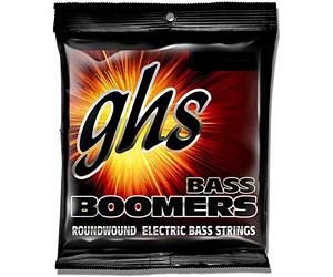 GHS - Corde per basso, 4, 45 - 100, Boomers Medium Scale, Medium Light