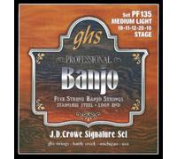 GHS PF 135 Banjo J.D. Crowe Light Stainless Steel 5-string Loop End