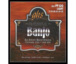 GHS PF120 Professional Banjo Corde Banjo