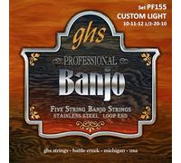 GHS PF155 Custom, 10-Set 5 Corde per Banjo