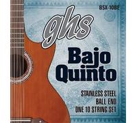 GHS, set di corde per quinto Bajo in acciaio inox, estremità sferica, 10 corde