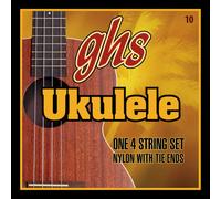 GHS Strings 10 Set Hawaiian D-Tuning Ukulele Strings Clear Nylon