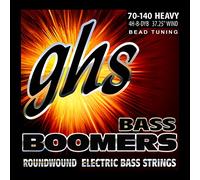 GHS – Corde per basso elettrico – Bass Boomers 4H-B – Nickel placcato Heavy 70-140 – Set 4 corde