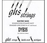 GHS™ Strings »BASS BOOMERS® SINGLE STRING - DYB-035« Corda singola per Basso Elettrico - Nickel Plated Steel - Spessore: 035
