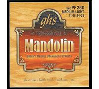 GHS™ Strings »BRIGHT BRONZE™ - PF250 - MANDOLIN« Corde per Mandolino - 80/20 Bronze - Medium Light: 011-038