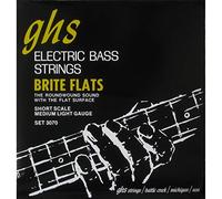 GHS™ Strings »BRITE FLATS™ SHORT SCALE - 3070-4-STRING BASS« Corde per Basso Elettrico - Alloy 52™ - Regular: 049-108