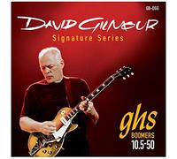 GHS Strings GBDGF Corde per chitarra elettrica serie David Gilmour Signature placcate in nichel .010.048 verniciate Set rosso .010 12.050