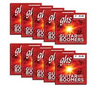 GHS Strings GBL Boomer - Corde per chitarra elettrica nichelate, leggere (10-46), confezione da 10 set