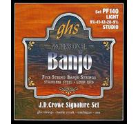GHS™ Strings »J.D. CROWE SIGNATURE - PF140-5-STRING BANJO« Corde per Banjo - Stainless Steel - Loop End - Light: 09.5-11-12-20-09.5