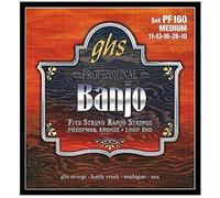 GHS™ Strings »PHOSPHOR BRONZE - PF160-5-STRING BANJO« Corde per Banjo - Phosphor Bronze - Loop End - Medium: 11-13-16-26-10