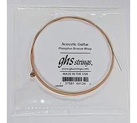 GHS™ Strings »PHOSPHOR BRONZE SINGLE STRING - B36 WOUND - ACOUSTIC GUITAR« Corda singola per Chitarra Acustica - Phosphor Bronze - Spessore: 036