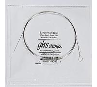 GHS™ Strings »PLAIN STEEL SINGLE STRING - 009 - LOOP END - BANJO« Corda singola per Banjo - Plain Steel - Loop End - Spessore: 009