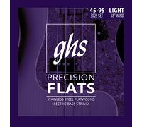 GHS™ Strings »PRECISION FLATS™ - 3025-4-STRING BASS« Corde per Basso Elettrico - Stainless Steel Flatwound - Regular: 049-095