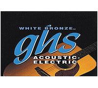 GHS™ Strings »WHITE BRONZE - WB-TL - ACOUSTIC GUITAR« Corde per Chitarra Acustica - Alloy 52™ - True Light: 012-050