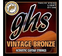 GHS VN12L 10 - 48 Light vintage Bronze 12-string set