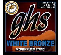 GHS™ Strings »WHITE BRONZE - WB-M - ACOUSTIC GUITAR« Corde per Chitarra Acustica - Alloy 52™ - Medium: 013-056